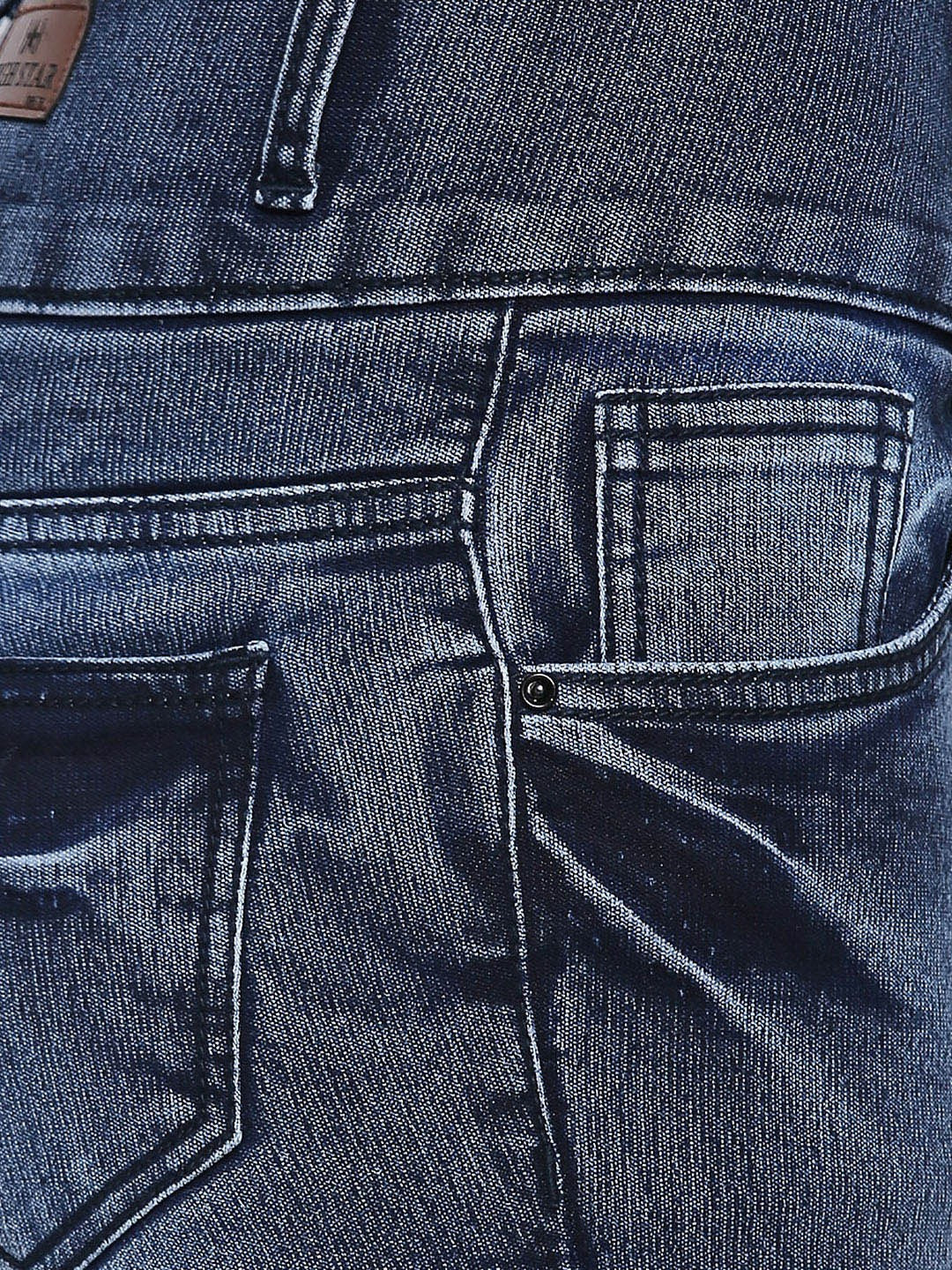 Women Blue Plus Size Slim Fit High-Rise Clean Look Stretchable Jeans
