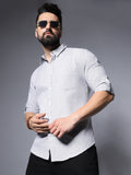 Classic Grid Tattersall Checked Pure Cotton Casual Shirt