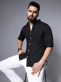 Classic Opaque Casual Shirt