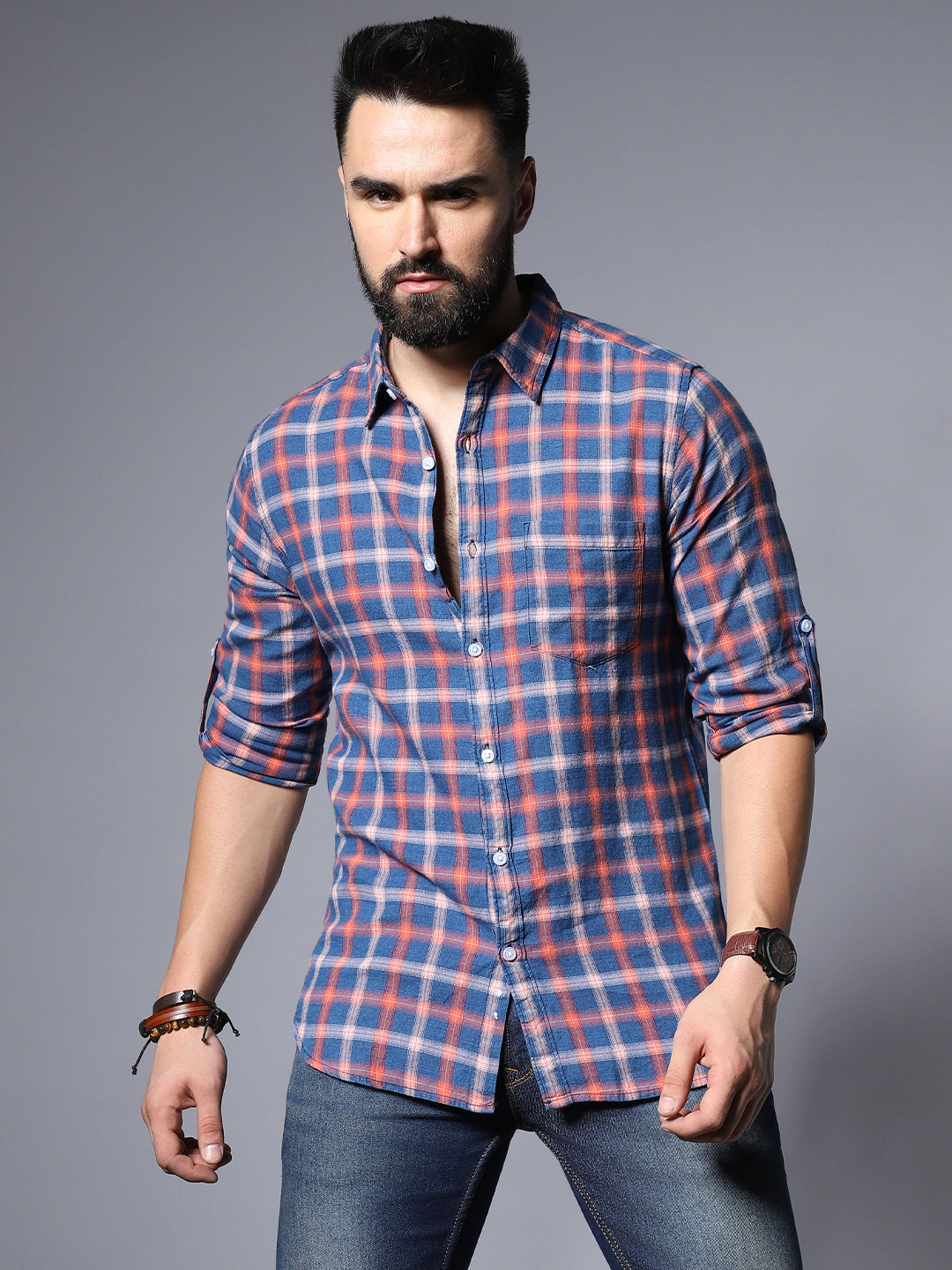 Classic Checked Casual Shirt
