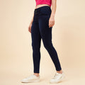 Women Plus Size Blue Slim Fit High-Rise Clean Look Stretchable Jeans