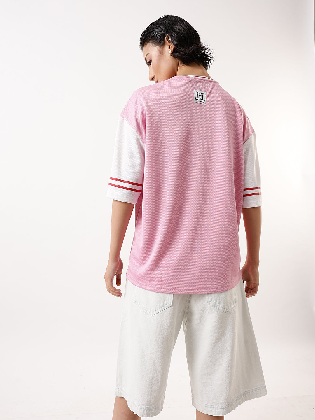 Hubberholme Typography Printed Oversized T-shirt