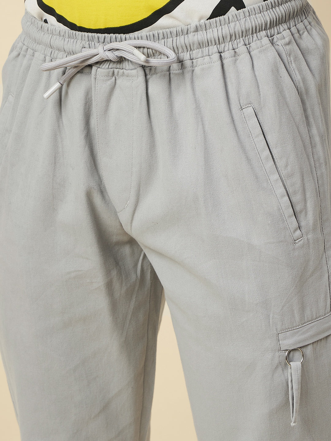 Men Mid-Rise Cargo Joggers