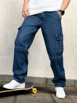 Hubberholme Men Straight Fit  Light Fade Jeans