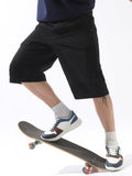 Hubberholme Men Cotton Washed Loose Fit Cargo Shorts