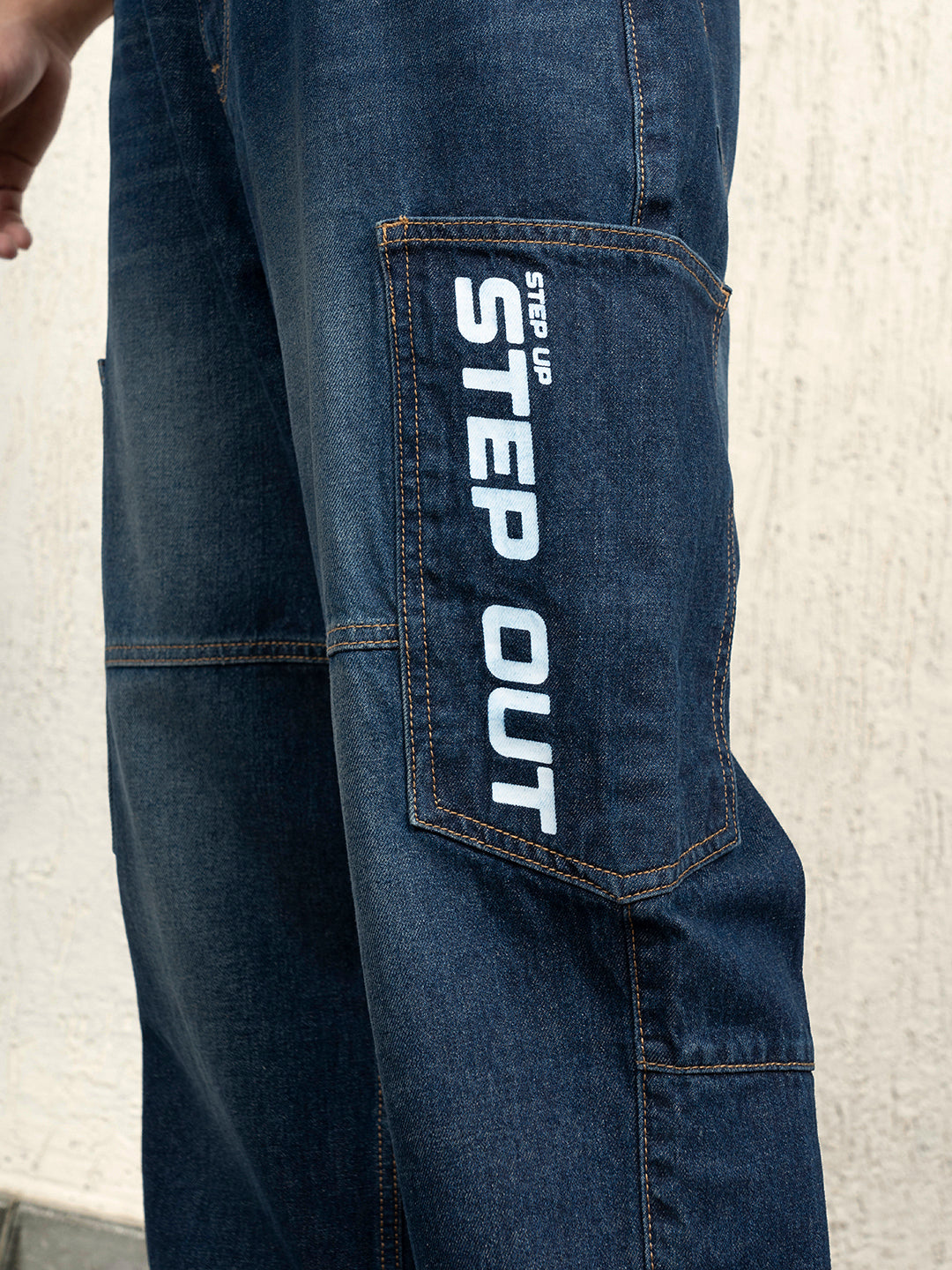 Hubberholme Men Relaxed Fit Light Fade Pure Cotton Jeans