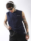 Hubberholme Men Solid Sleeveless T-shirt