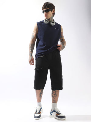Hubberholme Men Solid Sleeveless T-shirt