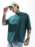 Hubberholme Men Printed Oversized Cotton T-shirt
