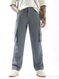 Hubberholme Men Relaxed Fit Comfort Cargos Trousers