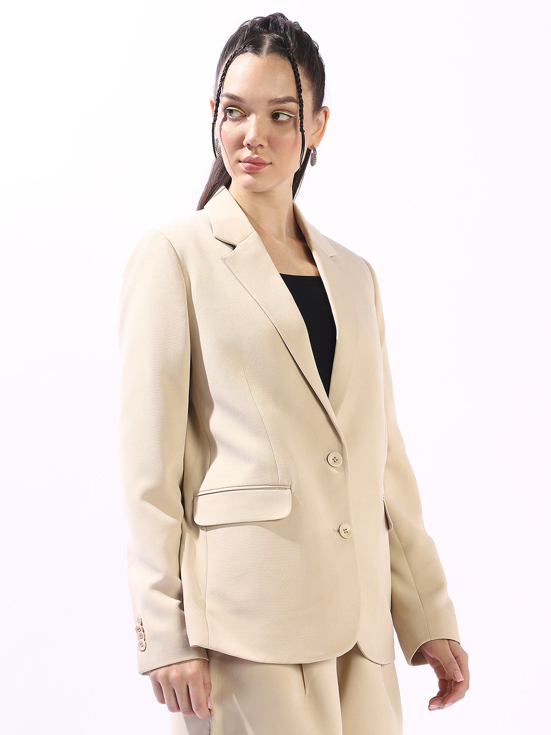 Hubberholme Cotton Tailored-Fit Casual Blazer