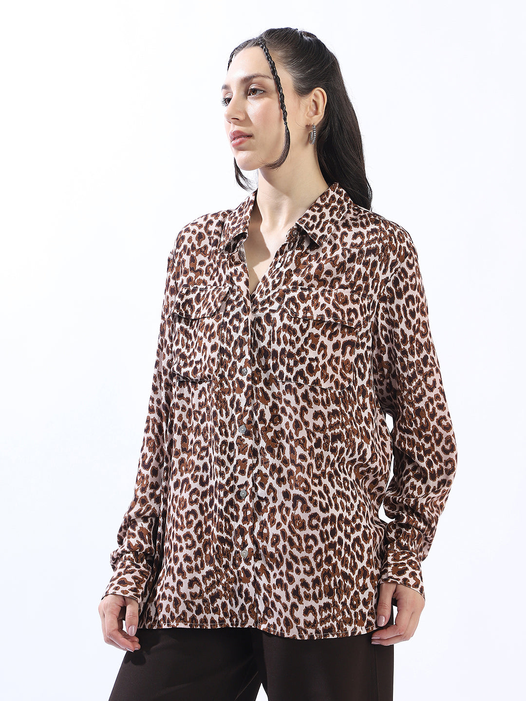 Hubberholme Spring Summer Comfort Printed Casual Shirt