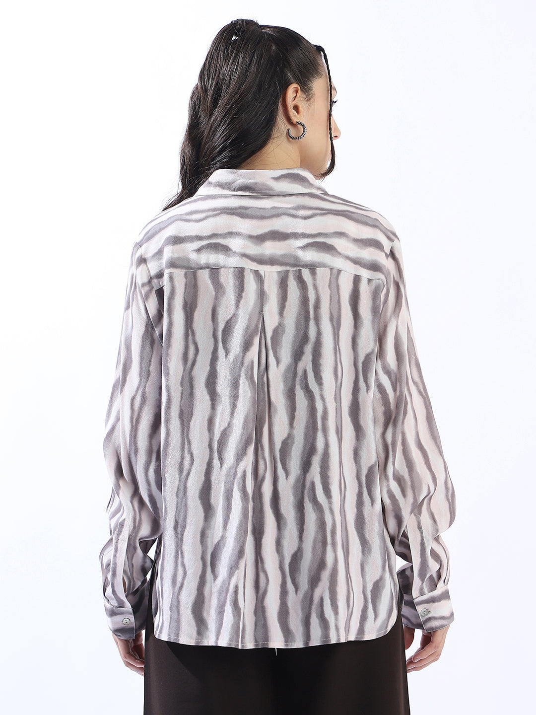 Hubberholme Spring Summer Comfort Printed Casual Shirt