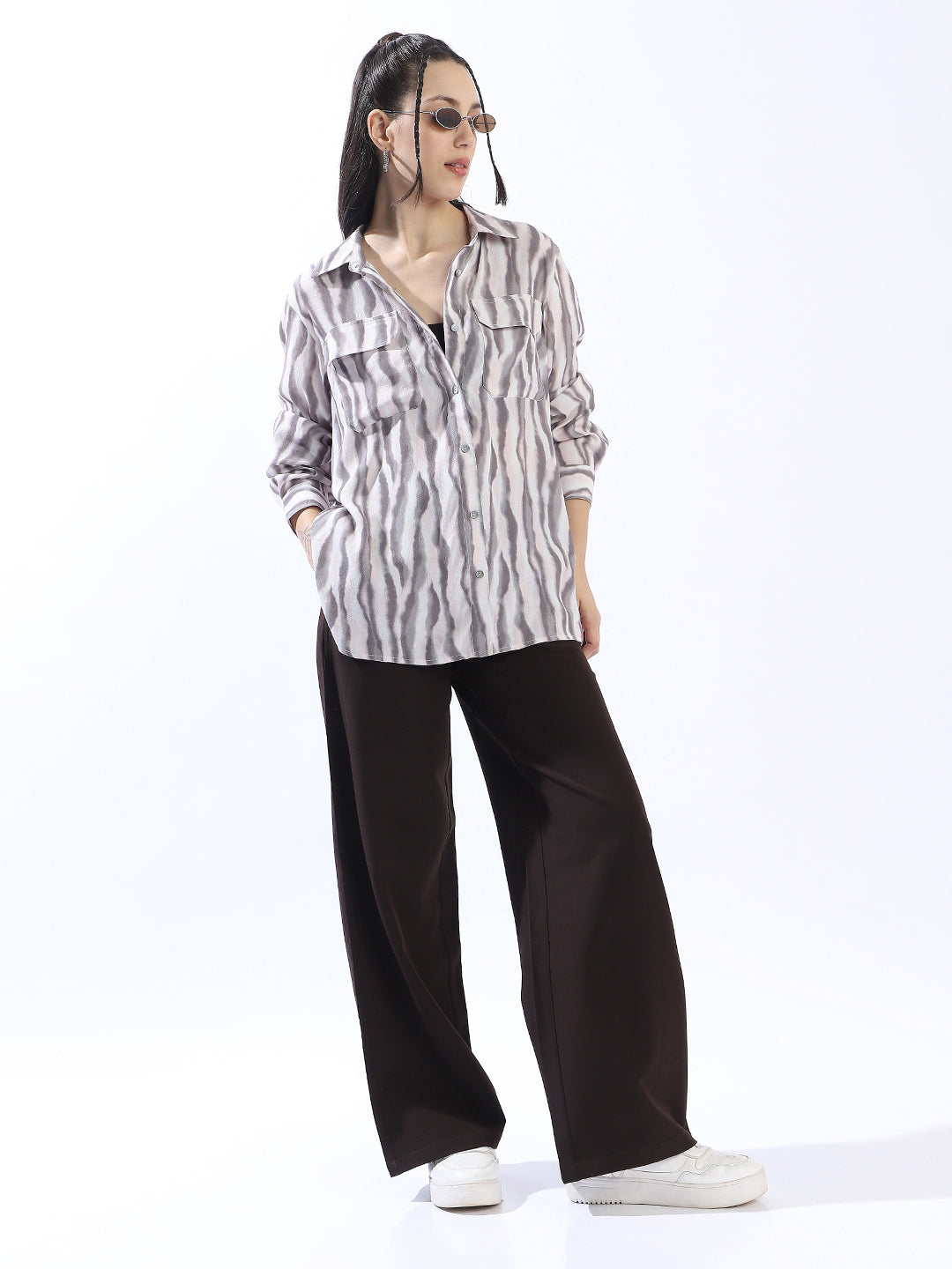 Hubberholme Spring Summer Comfort Printed Casual Shirt