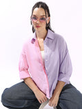 Hubberholme Women Custom Colourblocked Casual Shirt