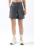 Hubberholme Women High-Rise Relaxed Fit Shorts