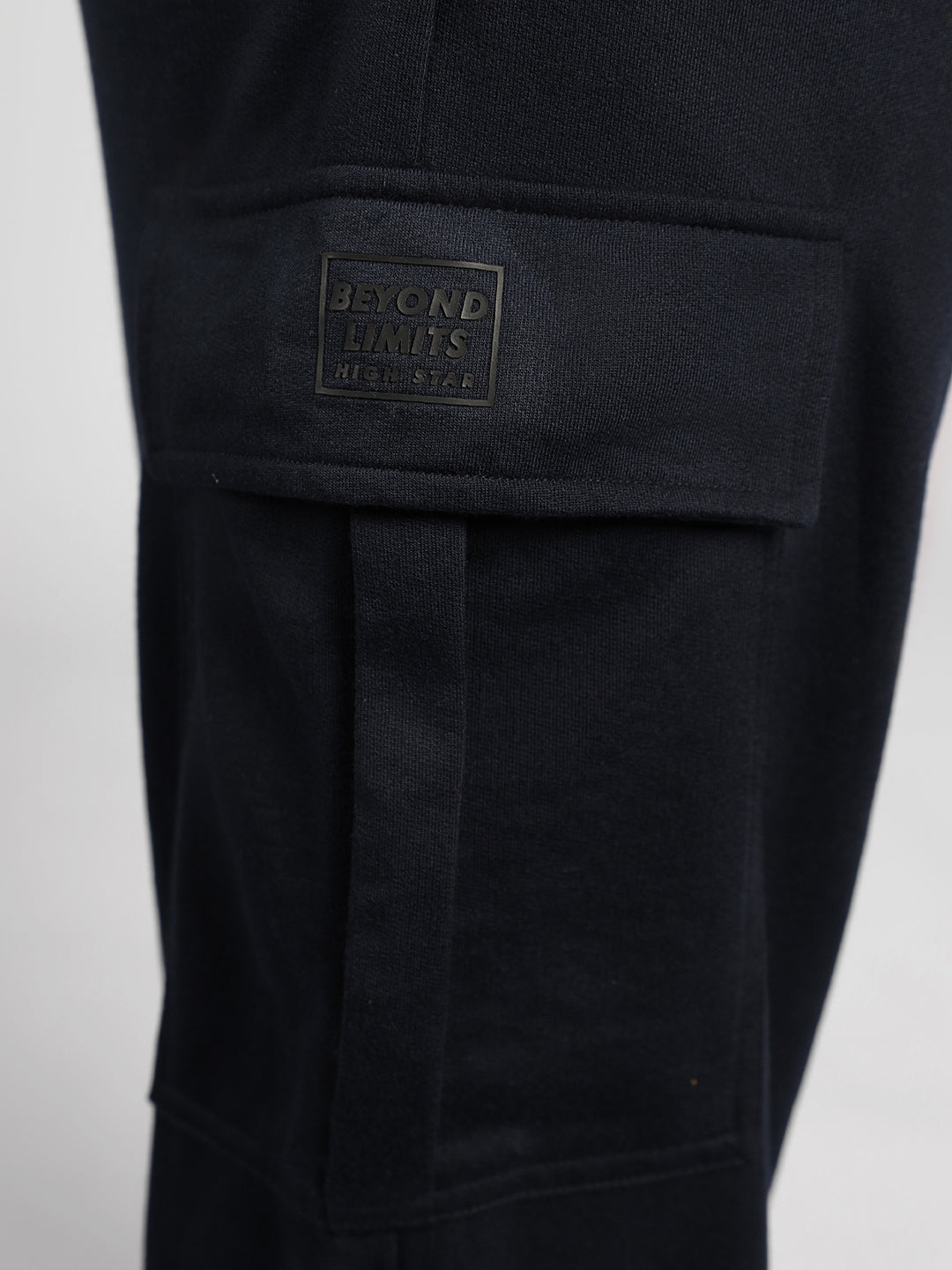 Men Plus Size Regular Fit Stretchable Joggers Trackpants
