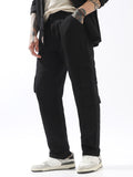 High Star Men Comfort Loose Fit Easy Wash Trousers