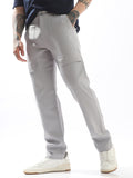 High Star Men Comfort Relaxed Fit Mid-Rise Flat-Front Trouser