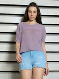 Women Solid Relaxed Tops