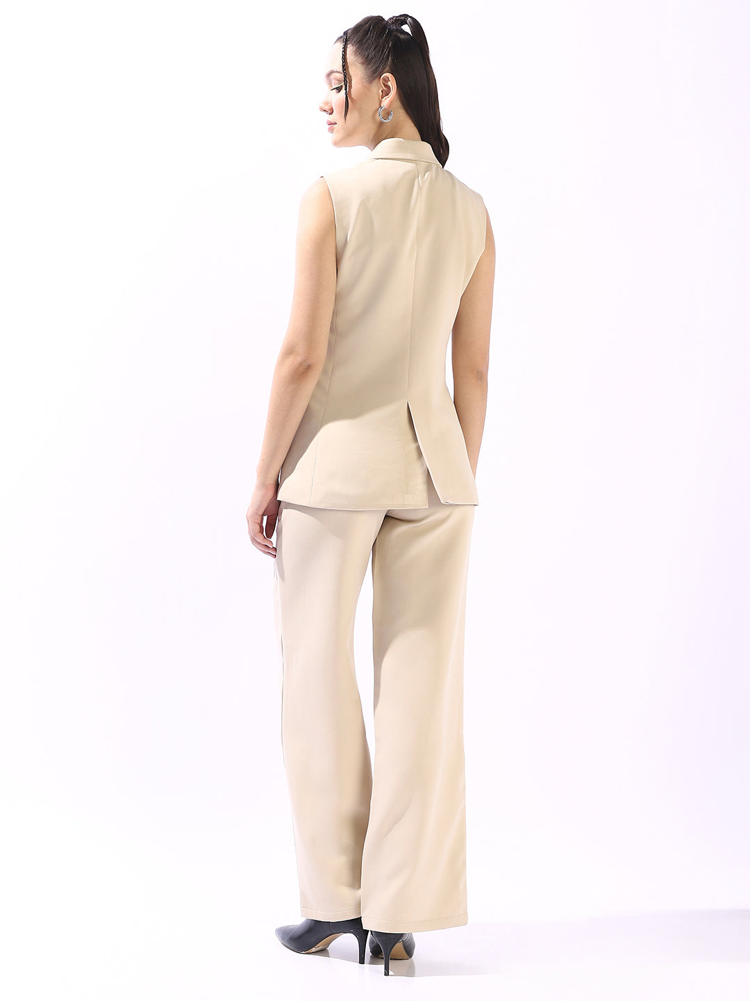 High Star Notched Lapel Waistcoat & Trousers Co-Ords