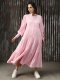 Women Solid Flared Fit Dresses