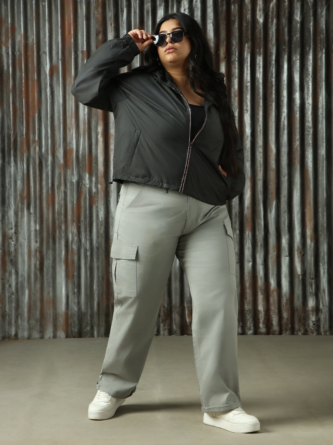 Women Solid Regular Fit Jackets