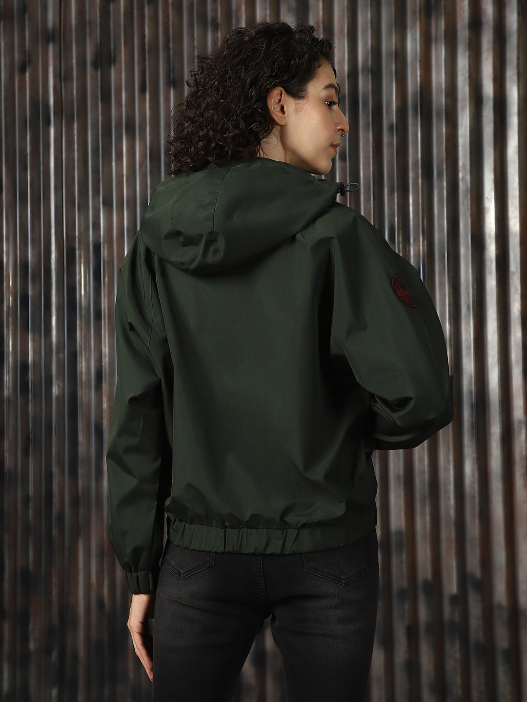High Star Women Lightweight Bomber Jacket