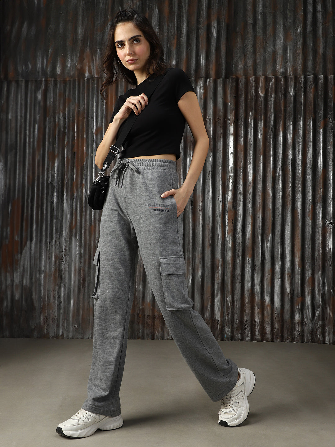 Women Printed Straight Trouser