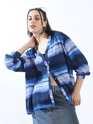 High Star Spring Summer Comfort Printed Casual Shirt