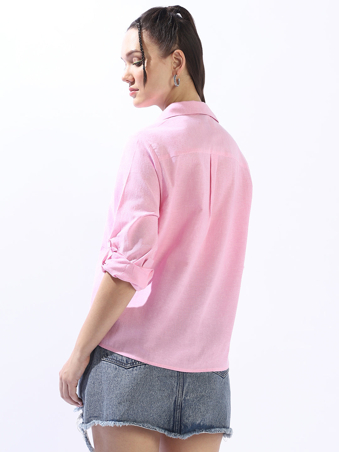 High Star Women Custom Colourblocked Casual Shirt
