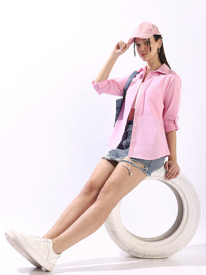 High Star Women Custom Colourblocked Casual Shirt