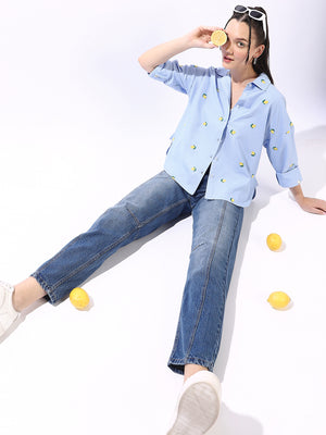 High Star Women Custom Casual Shirt