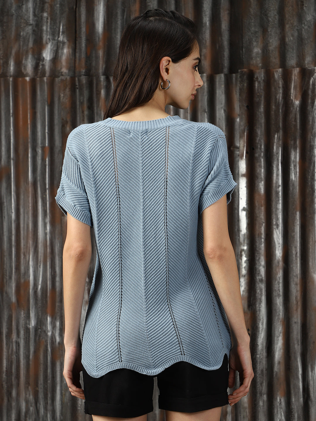 Women Solid Regular Fit Tops