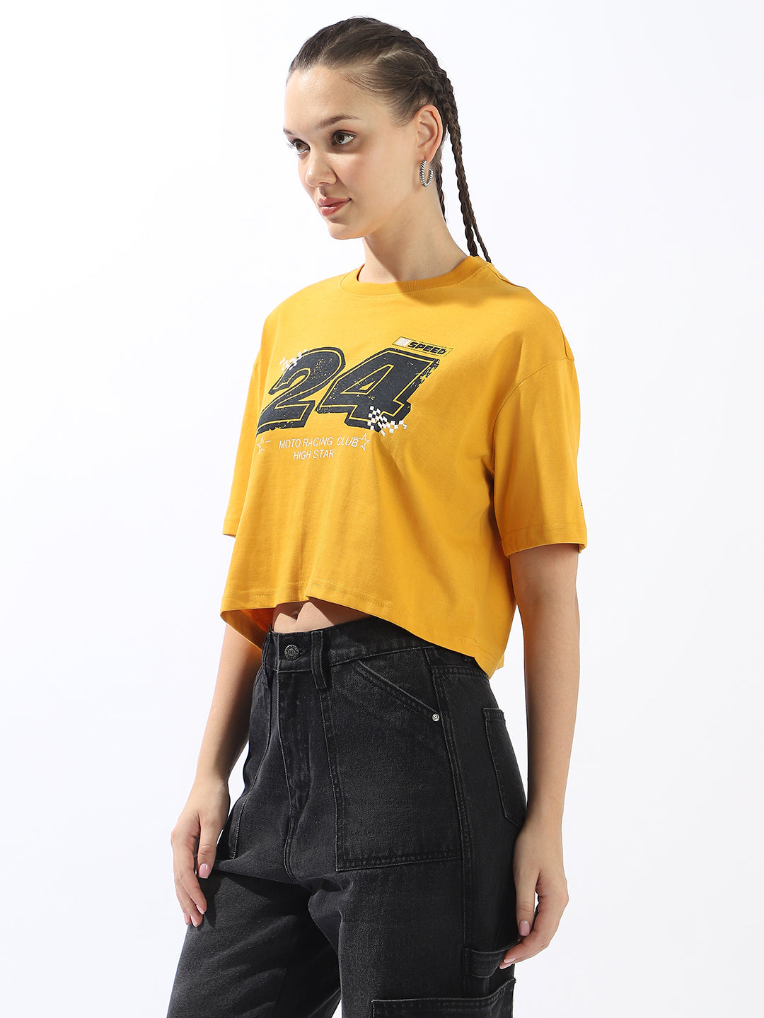 High Star Printed Cotton T-shirt