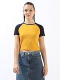 High Star Printed Slim Fit Cotton T-shirt