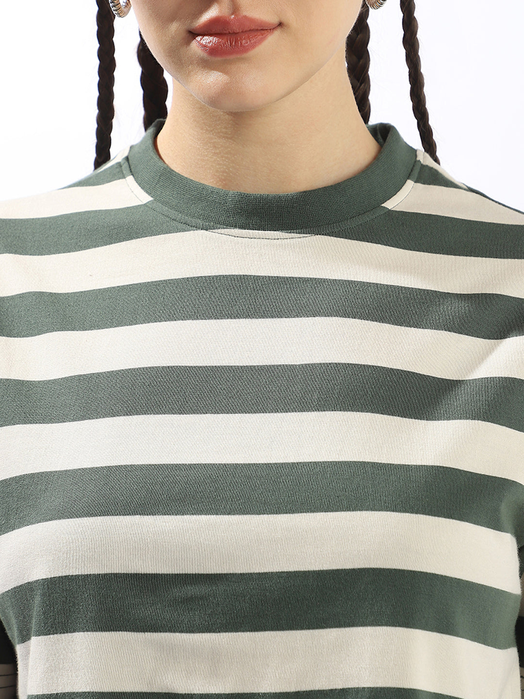 High Star Striped Cotton T-shirt
