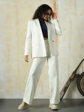 High Star Women Solid Regular length Wide leg    Trousers