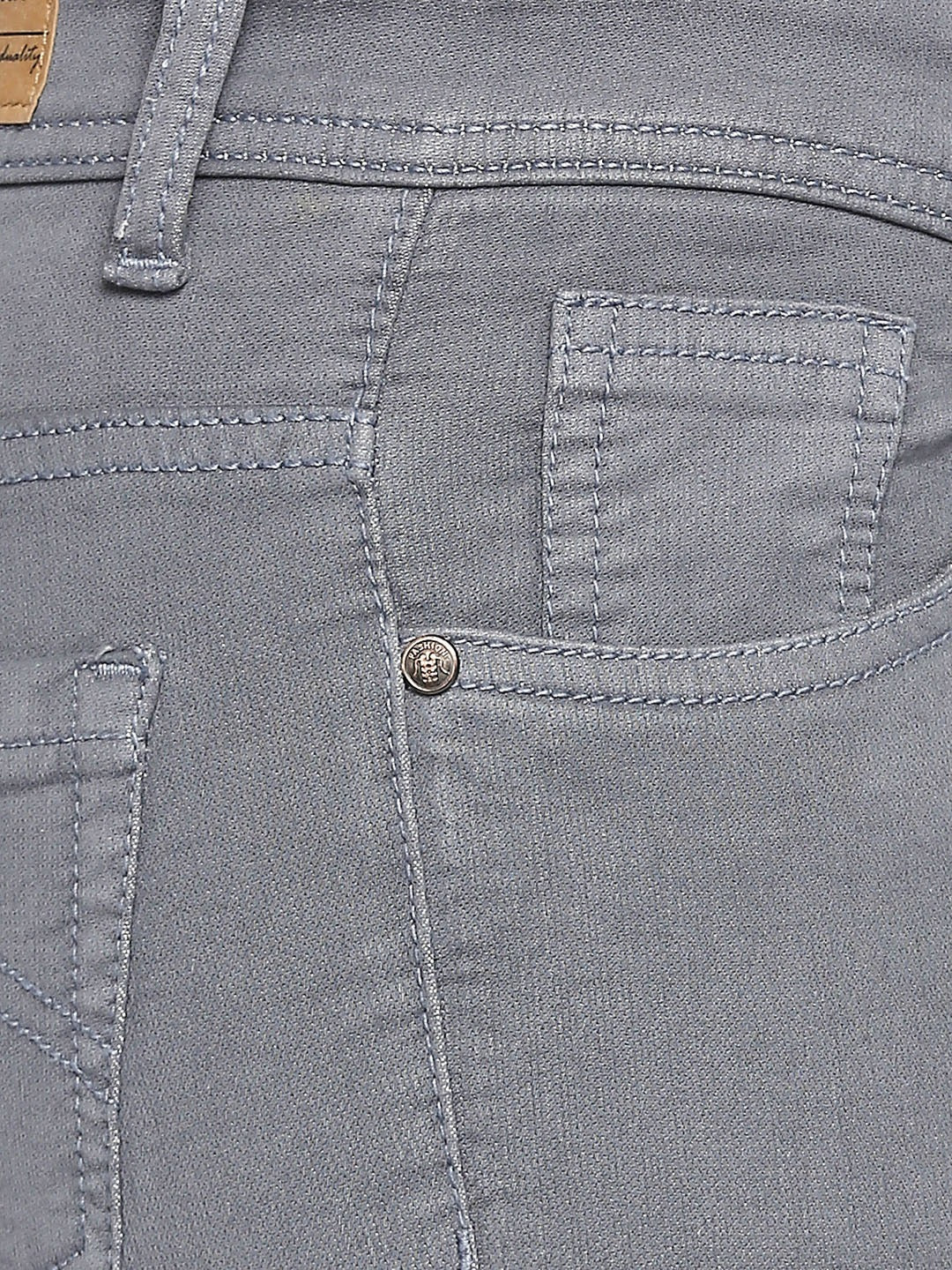 Women Grey Slim Fit Mid-Rise Clean Look Stretchable Jeans